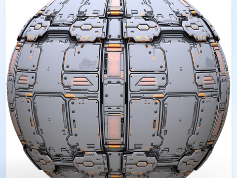 Sci-FI Seamless Texture CG 纹理