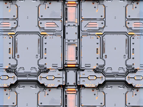 Tekstur Mulus Sci-FI Tekstur CG