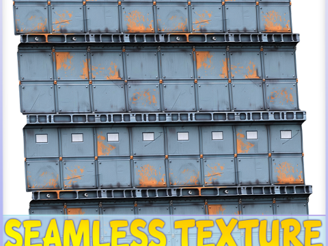 Sci-FI Seamless Texture CG Texturen