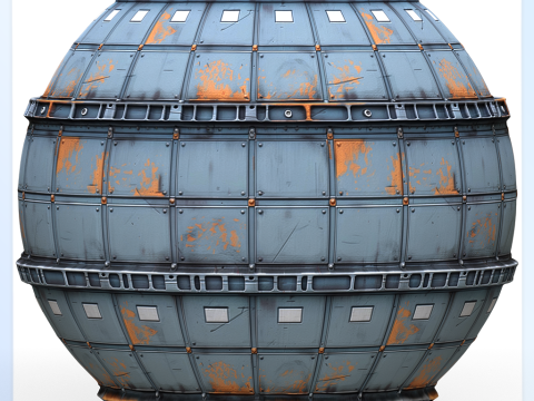 Sci-FI Seamless Texture CG Tekstury