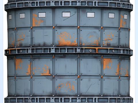 Sci-FI Seamless Texture CG Tekstury