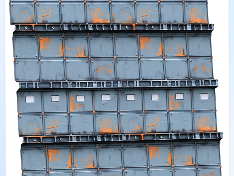 Sci-FI Seamless Texture CG Tekstury