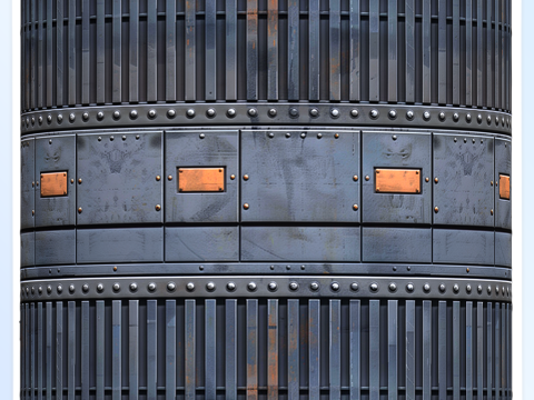 Sci-FI Seamless Texture CG Texturen