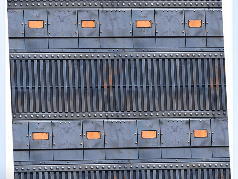 Sci-FI Seamless Texture CG Texturen