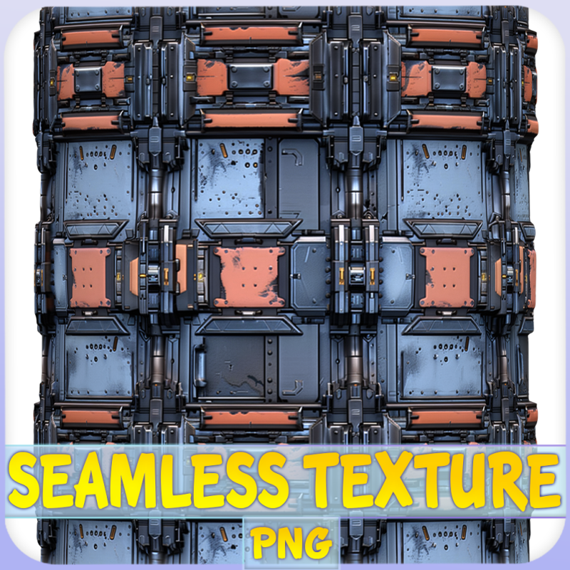 Sci-FI Seamless Texture Texturas CG .c4d .max .obj .3ds .fbx .stl .blend 