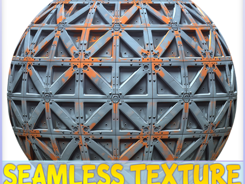 Sci-FI Seamless Texture CG Tekstury