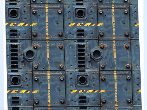 Sci-FI Seamless Texture CG Textures