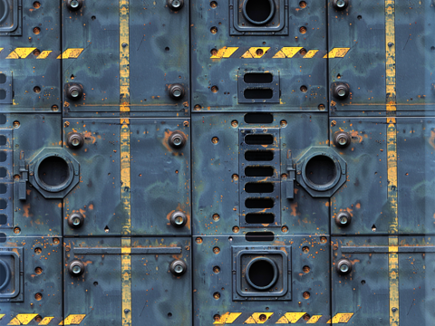 Sci-FI Seamless Texture CG Textures