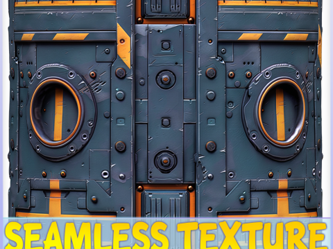 Sci-FI Seamless Texture CG Textures