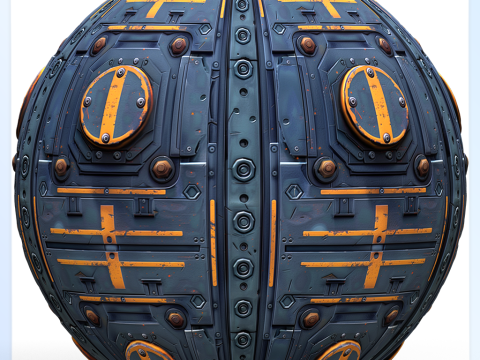 Sci-FI Seamless Texture CG Textures