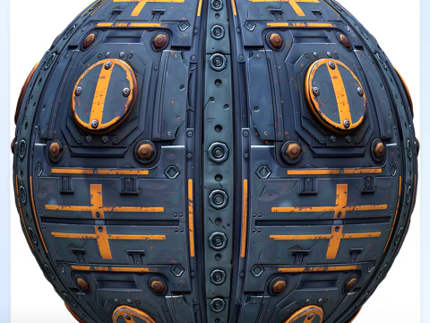 Sci-FI Seamless Texture CG Textures