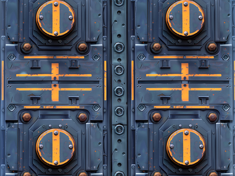 Sci-FI Seamless Texture CG Textures