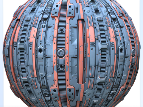 Sci-FI Seamless Texture Texturas CG