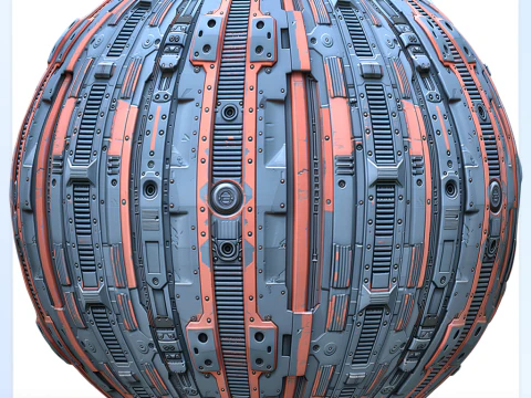 Sci-Fi безшовні текстури CG Текстури