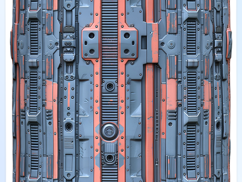 Sci-FI Seamless Texture Texturas CG