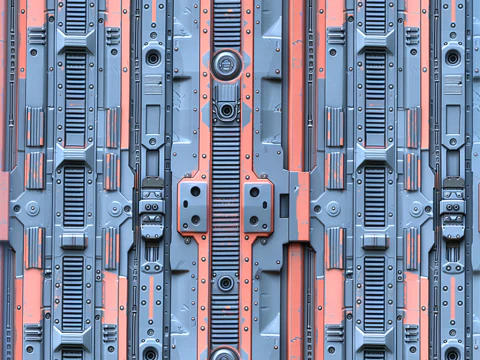 Sci-Fi безшовні текстури CG Текстури