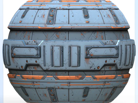 Sci-Fi безшовні текстури CG Текстури