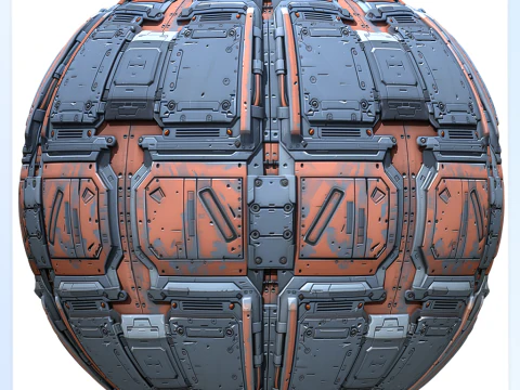 Sci-FI Seamless Texture CG Textures