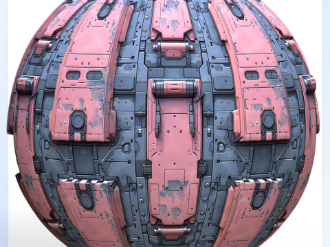 Sci-FI Seamless Texture CG Texturen