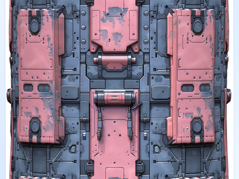 Sci-FI Seamless Texture CG Texturen