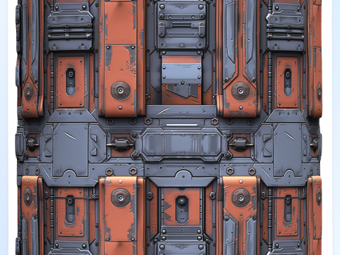 Sci-FI Seamless Texture CG Textures
