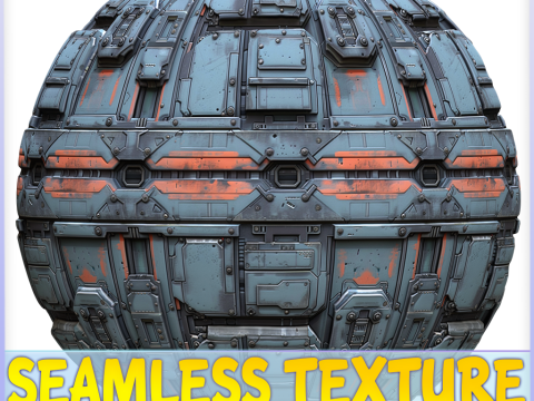 Sci-FI Seamless Texture CG Textures