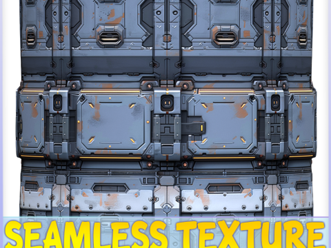 Sci-FI Seamless Texture CG टेक्स्चर्स