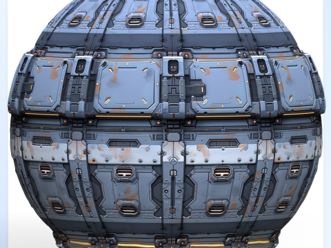 Sci-FI Seamless Texture CG Texturen