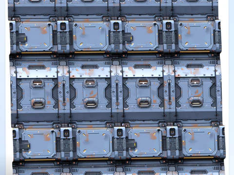 Sci-Fi безшовні текстури CG Текстури