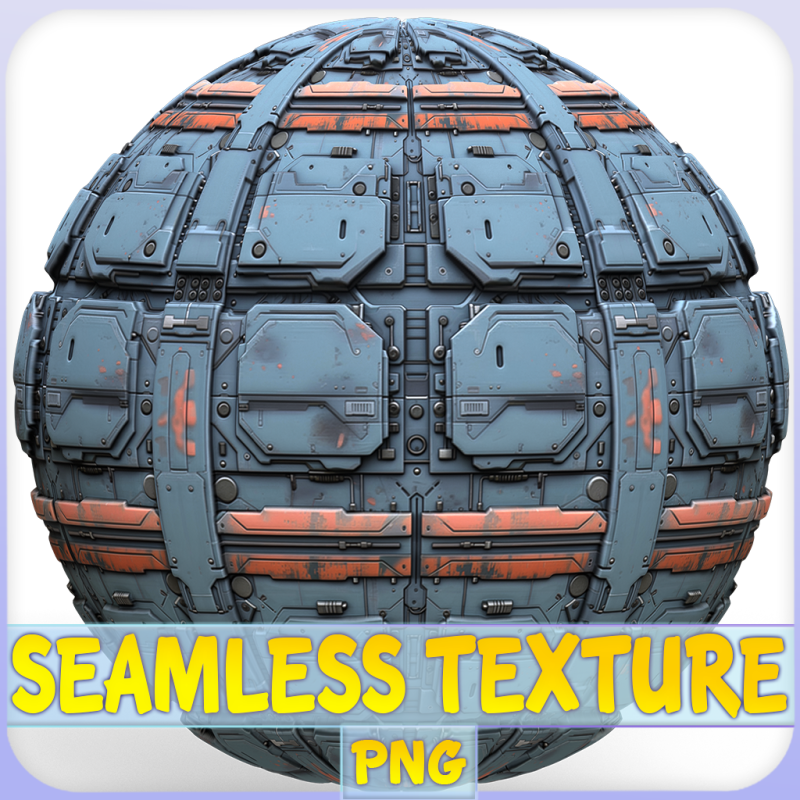 Sci-FI Seamless Texture CG Textures .c4d .max .obj .3ds .fbx .stl .blend 