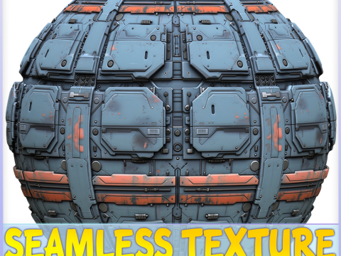 Sci-FI Seamless Texture CG Texturen