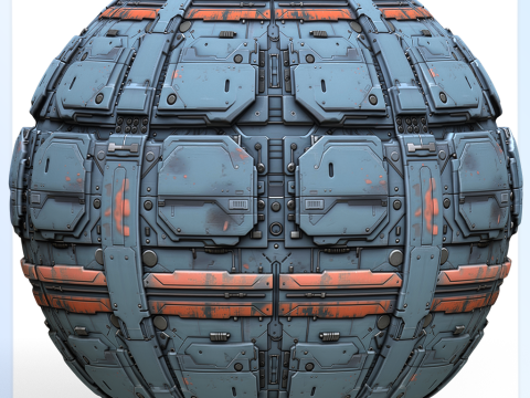 Sci-FI Seamless Texture CG Textures
