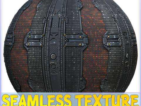Sci-FI Seamless Texture CG Textures