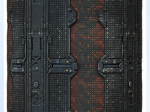 Sci-FI Seamless Texture CG Textures