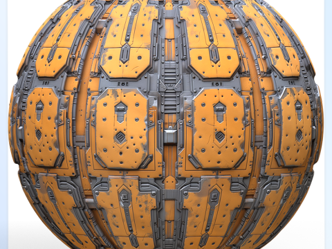 Sci-FI Seamless Texture CG Textures
