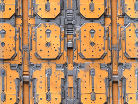 Sci-FI Seamless Texture CG Textures