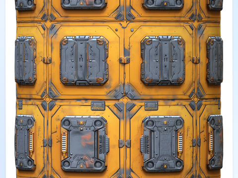 Sci-FI Seamless Texture CG Textures