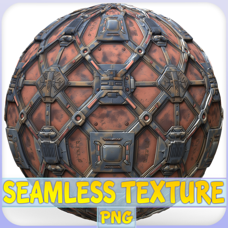 Sci-FI Seamless Texture CG 텍스쳐 .c4d .max .obj .3ds .fbx .stl .blend 