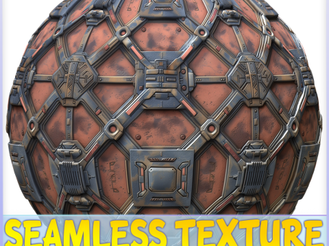 Sci-FI Seamless Texture CG टेक्स्चर्स