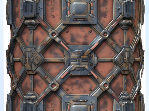 Texture transparente de science-fiction CG Textures