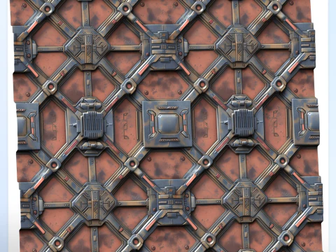 Texture transparente de science-fiction CG Textures