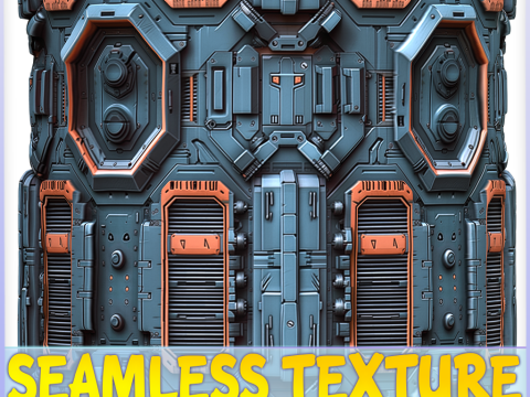 Sci-FI Seamless Texture CG टेक्स्चर्स