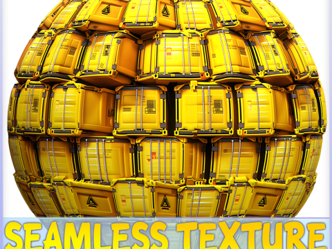 Sci-FI Seamless Texture CG Tekstury