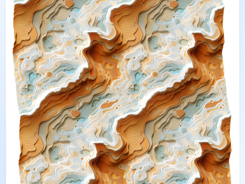 Stylized Sand Seamless Texture CG Текстури