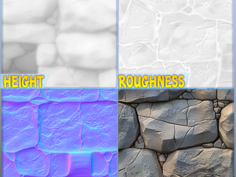 Wall Seamless Texture CG Текстури