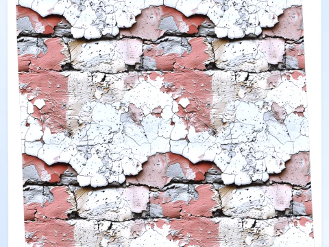 Textura sem costura de parede Texturas CG