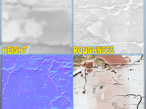 Wall Seamless Texture CG 텍스쳐