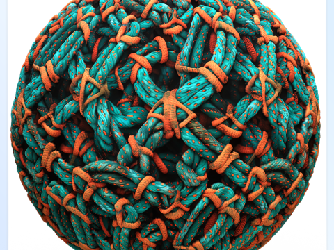 Fishing Net Seamless Texture CG Textures
