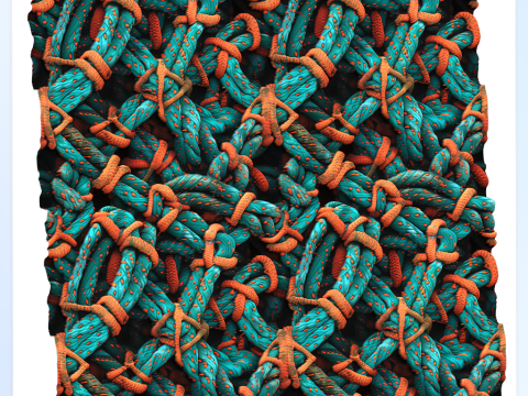 Fishing Net Seamless Texture CG Textures