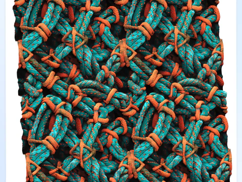 Fishing Net Seamless Texture CG Textures